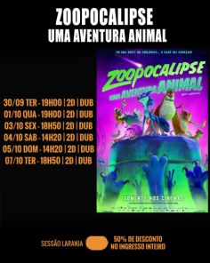 DOMINGO: Confira a programação de filmes  no Cine Globo de Cruz Alta