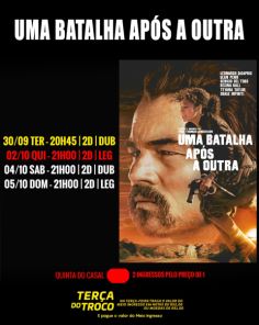 DOMINGO: Confira a programação de filmes  no Cine Globo de Cruz Alta