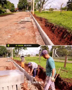 Cruz Alta anuncia novo lote de pavimentação com investimento de R$ 8 milhões