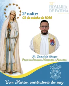 Novena da 75ª Romaria de Fátima começou sexta e tem o 2ª dia hoje na Catedral