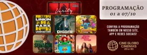 DOMINGO>Confira a programação de filmes  no Cine Globo de Cruz Alta