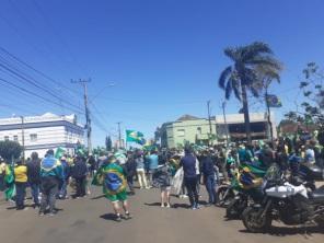 Cruz Alta também teve manifestações bolsonaristas neste feriado de finados
