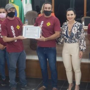 Grupo de Rebaixados OTOPATAMAR recebe voto de congratulações da Câmara