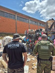 MAIS INFORMAÇÕES>DECRAB e Patram desarticulam reciclagem ilegal de agrotóxicos