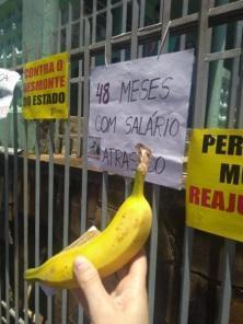 Protesto  em Cruz Alta