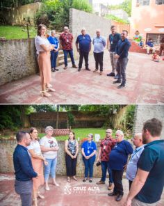 EMEI São Francisco recebe novo muro e instalação de novo módulo de pracinha