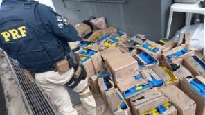 PRF apreende mais de meia tonelada da drogas em Panambi