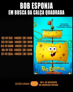 DOMINGO: Confira a programação de filmes  no Cine Globo de Cruz Alta
