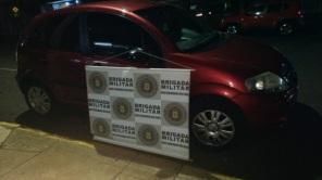 Brigada Militar prende autores de roubo de veículo ocorrido em Cruz Alta