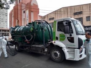 Espaços públicos do município passaram por processo de Sanitização