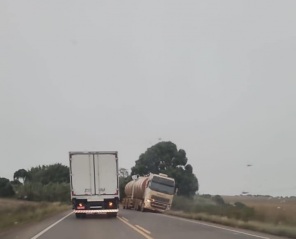 ERS 342> Acidente de trânsito entre Cruz Alta e Ijuí com danos materiais