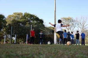 Prefeito em exercício Gustavo Bilibio visitou o projeto AABB Comunidade 