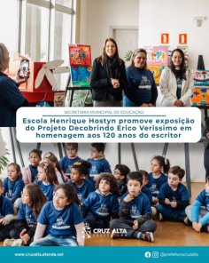 EXPOSIÇÃO> EMEI Henrique Hostyn celebra Erico Verissimo 