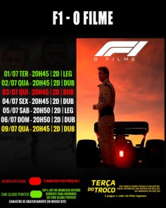 CINEMA: Confira os filmes em Cartaz neste sábado em Cruz Alta