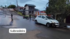 TRÂNSITO> Motociclista morre em acidente no bairro Alvorada, em Panambi