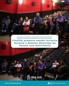 CineTEA promove inclusão e acessibilidade na semana da pessoa com deficiência