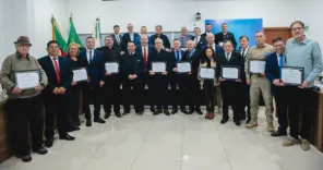 DISTINÇÃO COMUNITÁRIA>Câmara de Cruz Alta homenageia 13 personalidades 