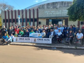 Jogos Paralímpicos Adaptados reúnem participantes em Cruz Alta
