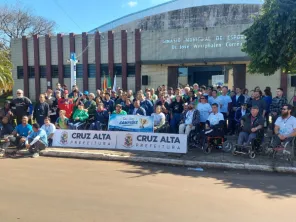 Jogos Paralímpicos Adaptados reúnem participantes em Cruz Alta