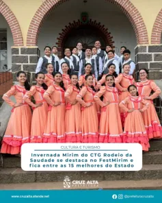 Invernada Mirim de Cruz Alta está entre as 15 melhores do Estado no FestMirim
