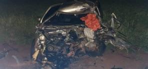Acidente entre carro e caminhão deixa um morto na BR-158, em Condor
