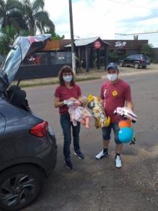 Brigada Militar e Grupo Otopatamar atingem meta na arrecadação de brinquedos