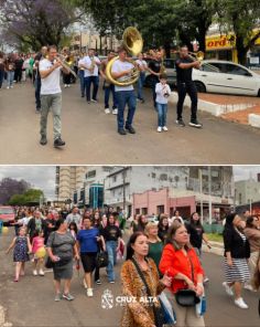 Cruz Alta realiza 5ª Marcha para Jesus com união das igrejas evangélicas