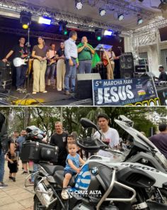 Cruz Alta realiza 5ª Marcha para Jesus com união das igrejas evangélicas