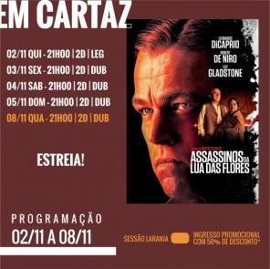 Confira a programação do Cine Globo Cinemas para esse domingo em Cruz Alta