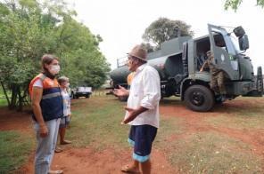 Ação conjunta continua levando água para comunidades atingidas pela estiagem
