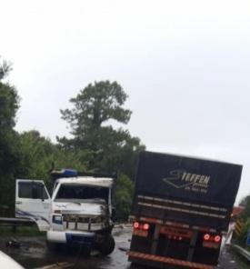 Dois acidentes de trânsito são registrados na manhã desta segunda na BR 158