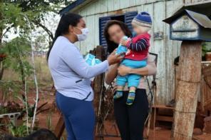 CRAS Comunidade Mãe recebe doação de 265 litros de leite