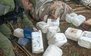 BATALHÃO AMBIENTAL> Flagra descarte irregular de embalagens de agrotóxicos 