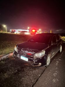 Veículos colidem no Trevão da BR-158 com ERS-377 em Cruz Alta