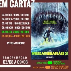 Confira a programação do Cine Globo Cinemas para esse domingo em Cruz Alta