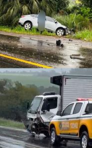 CRUZ ALTA>Colisão entre veículo e caminhão resulta em vítima fatal na ERS-342 