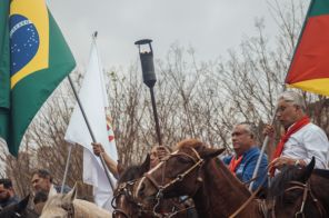 Cruz Alta recebe a Chama Crioula e se prepara para Festejos Farroupilhas 2025