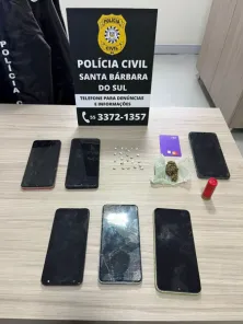 Operação apreende crack, maconha e munição em Santa Bárbara do Sul