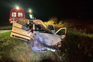 Colisão com cavalo em Rosário do Sul deixa dois mortos e condutor ferido