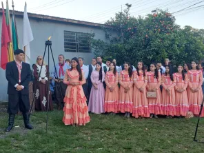 Chama Crioula é recebida oficialmente pela comunidade de Cruz Alta