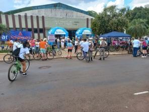 Passeio Ciclístico no sábado fez parte da programação 16 dias de ativismo