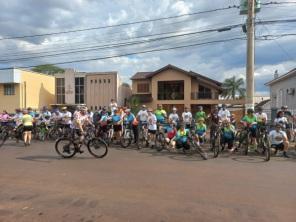 Passeio Ciclístico no sábado fez parte da programação 16 dias de ativismo