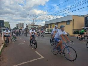 Passeio Ciclístico no sábado fez parte da programação 16 dias de ativismo