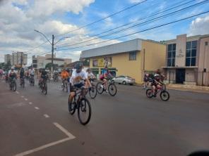 Passeio Ciclístico no sábado fez parte da programação 16 dias de ativismo