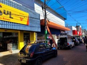 Defesa Civil e força tarefa seguem na retirada de fios e cabos em desuso 
