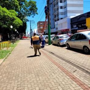 Defesa Civil e força tarefa seguem na retirada de fios e cabos em desuso 