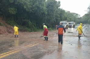 CHUVAS> DNIT já trabalha na recuperação da BR-158 entre Itaara e Santa Maria