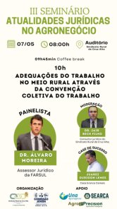 Cruz Alta sedia III Seminário de Atualidades Jurídicas no Agronegócio