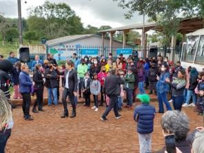 Com diversas ações, projeto Pra Frente Cruz Alta é iniciado no Bairro Tamoio