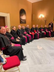 Administrador da Diocese de Cruz Alta encontra o Papa Francisco no Vaticano